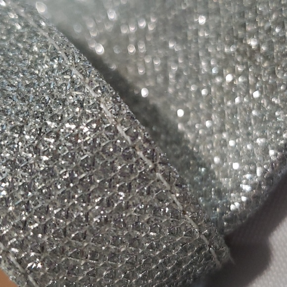 Silver Open Toe Heels - Picture 12 of 13